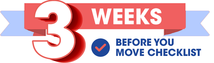 3 Weeks Before You Move Checklist - Earthrelo