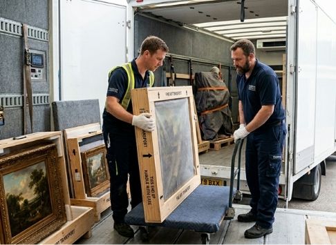 Artwork Transportation Services for International Relocations - EarthRelo