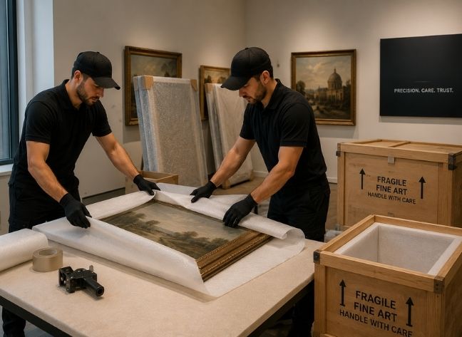 Fine Art Moving for International Relocations - EarthRelo