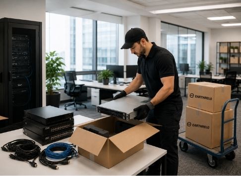Professional IT Equipment Moving Services Across Borders - EarthRelo