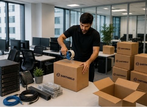 International IT Equipment Relocation Services - EarthRelo