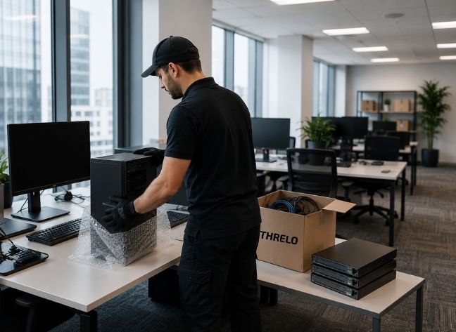 IT Equipment Moving Services - EarthRelo