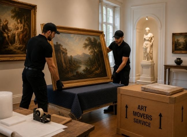 Professional Art Movers You Can Trust Worldwide - EarthRelo