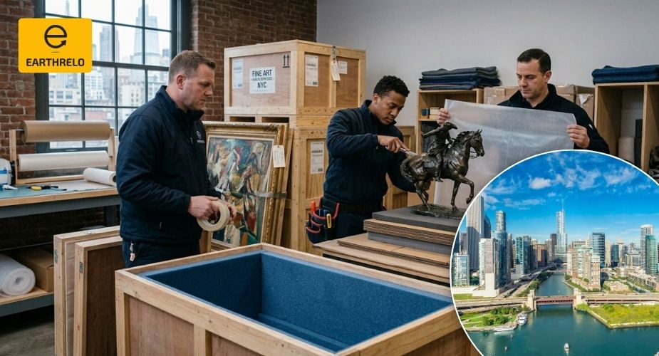 Fine Art Packing Services in Chicago - EARTHRELO