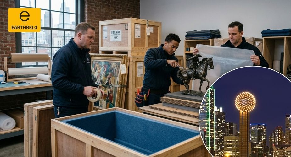 Fine Art Packing Services in Dallas - EARTHRELO