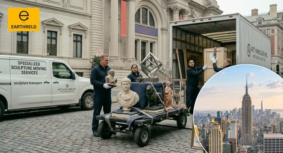 Sculpture Moving Services in New York City - EARTHRELO